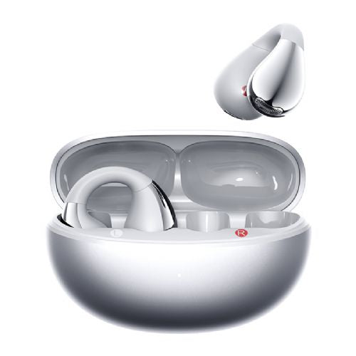 Slušalke QCY Crossky Clip C30S (srebrne)