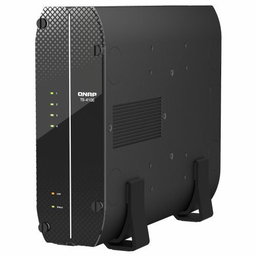 NAS sistem Qnap TS-410E-8G, 4x 2,5" SATA, Intel Celeron J6412 2,6GHz, 8GB RAM, 2x 2.5GbE, pasivno hlajenje