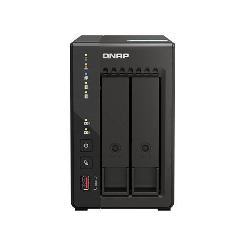 NAS sistem Qnap TS-253E 2 ležišči Intel Celeron J6412 2.6GHz 4× USB-A 36 mesecev garancije