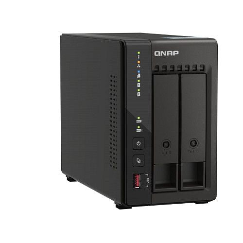 NAS sistem Qnap TS-253E 2 ležišči Intel Celeron J6412 2.6GHz 4× USB-A 36 mesecev garancije