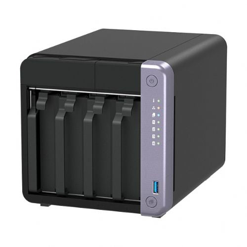 Nas sistem QNAP TS-432X-4G 4-bay NAS AL524 2,0 GHz štirijedrni 4 GB DDR4 SODIMM maks. 16 GB 10 GbE SFP+