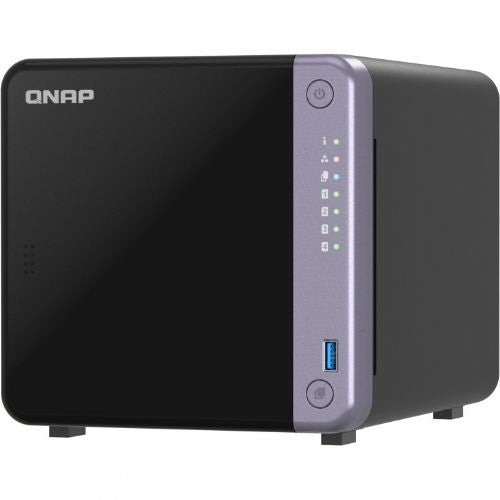 Nas sistem QNAP TS-432X-4G 4-bay NAS AL524 2,0 GHz štirijedrni 4 GB DDR4 SODIMM maks. 16 GB 10 GbE SFP+