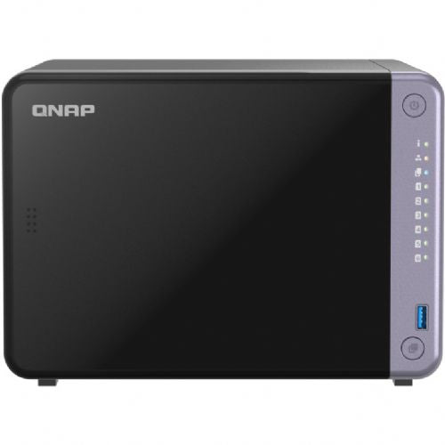 Nas sistem QNAP TS-632X-4G NAS s 6 ležišči AL524 2,0 GHz štirijedrni 4 GB DDR4 SODIMM maks. 16GB 2x10GbE SFP+