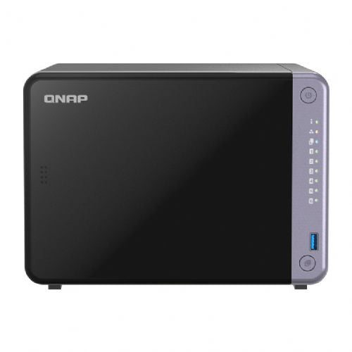 Nas sistem QNAP TS-632X-4G NAS s 6 ležišči AL524 2,0 GHz štirijedrni 4 GB DDR4 SODIMM maks. 16GB 2x10GbE SFP+