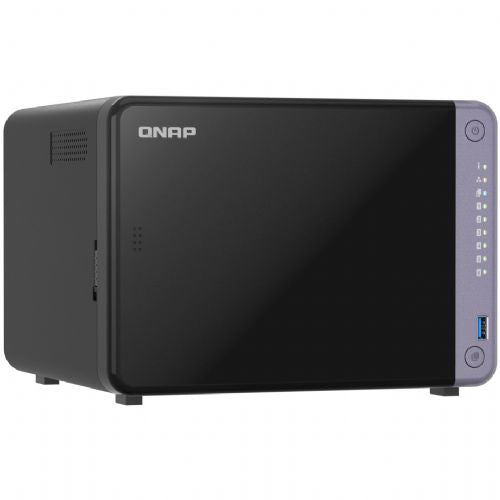 Nas sistem QNAP TS-632X-4G NAS s 6 ležišči AL524 2,0 GHz štirijedrni 4 GB DDR4 SODIMM maks. 16GB 2x10GbE SFP+