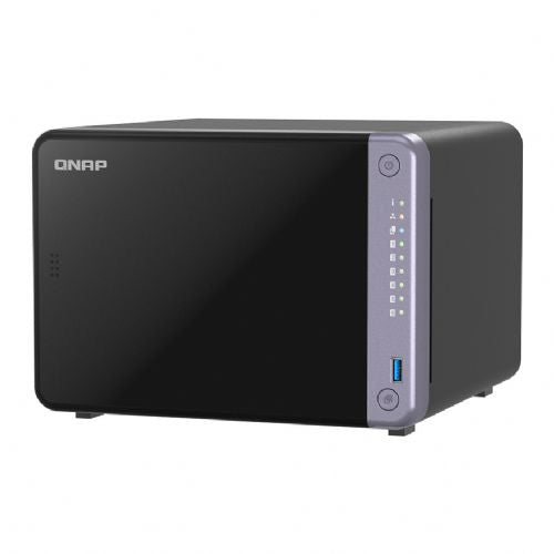 Nas sistem QNAP TS-632X-4G NAS s 6 ležišči AL524 2,0 GHz štirijedrni 4 GB DDR4 SODIMM maks. 16GB 2x10GbE SFP+