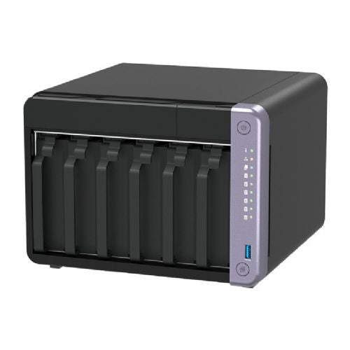 Nas sistem QNAP TS-632X-4G NAS s 6 ležišči AL524 2,0 GHz štirijedrni 4 GB DDR4 SODIMM maks. 16GB 2x10GbE SFP+