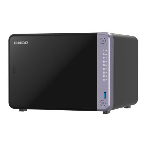 Nas sistem QNAP TS-632X-4G NAS s 6 ležišči AL524 2,0 GHz štirijedrni 4 GB DDR4 SODIMM maks. 16GB 2x10GbE SFP+
