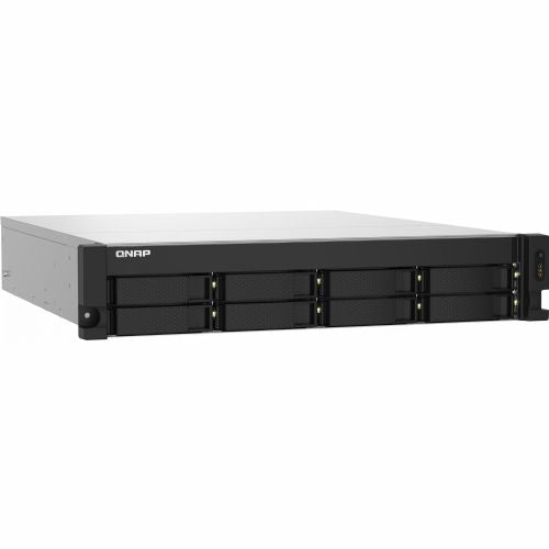Strežnik NAS QNAP TS-832PXU-4G 8-Bay Quad-Core 1,7GHz Rackmount NAS mit 250W Netzteil 4GB DDR4 UDIMM RAM SATA 6Gbit/s
