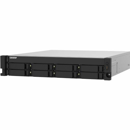 Strežnik NAS QNAP TS-832PXU-4G 8-Bay Quad-Core 1,7GHz Rackmount NAS mit 250W Netzteil 4GB DDR4 UDIMM RAM SATA 6Gbit/s
