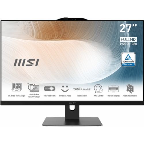 Računalnik MSI Modern AM272P 12M-1099XEU i5 / 8GB / 500GB SSD / 27" FHD / Windows 11 Home / črn
