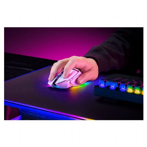 Miška Razer Basilisk V3 Pro 35K, bela