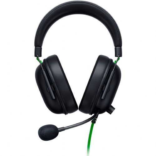 Črne naglavne slušalke Razer BlackShark V2 X