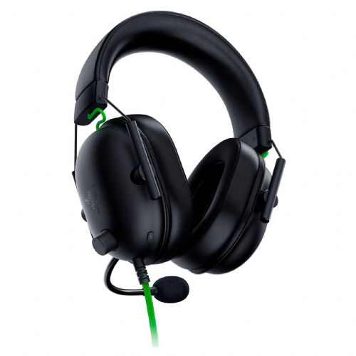 Črne naglavne slušalke Razer BlackShark V2 X