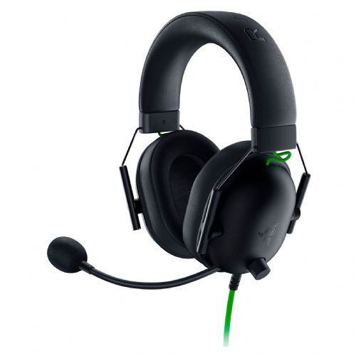 Črne naglavne slušalke Razer BlackShark V2 X