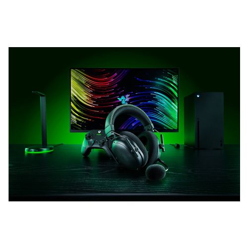 Slušalke Razer BlackShark V3 Pro THX prostorski zvok, brezžične, Bluetooth, hibridno odpravljanje šuma, mikrofon, črne