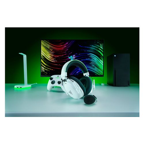 Slušalke Razer BlackShark V3 Pro bela brezžične, THX prostorski zvok, odpravljanje šuma, Bluetooth, za Xbox