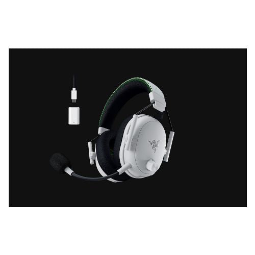 Slušalke Razer BlackShark V3 Pro bela brezžične, THX prostorski zvok, odpravljanje šuma, Bluetooth, za Xbox