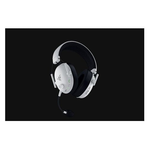 Slušalke Razer BlackShark V3 bela, THX Spatial Audio, TriForce 50 mm gonilniki, žično/brezžično, mikrofon Boom
