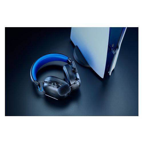 Slušalke Razer BlackShark V3 X Hyperspeed brezžične, THX Spatial Audio, Bluetooth, mikrofon Boom, za PlayStation, črne