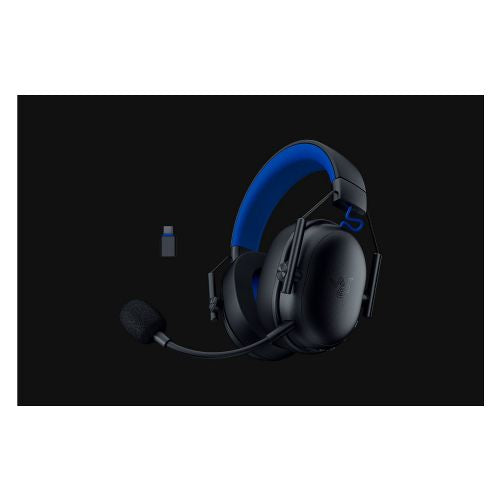 Slušalke Razer BlackShark V3 X Hyperspeed brezžične, THX Spatial Audio, Bluetooth, mikrofon Boom, za PlayStation, črne