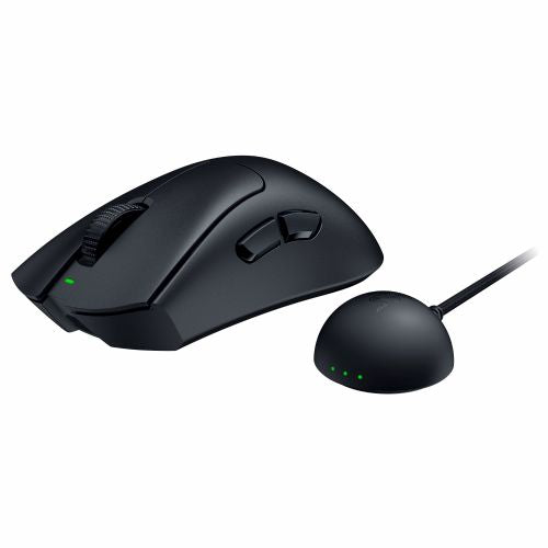 Miška Razer DeathAdder V4 Pro črna, 45000 DPI, optična, žična in brezžična, 6 programabilnih tipk, do 150 h delovanja