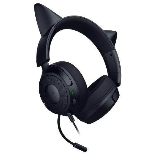 Slušalke Razer Kraken Kitty V3 X žične, RGB osvetlitev, virtualni 7.1 prostorski zvok, mikrofon, črne