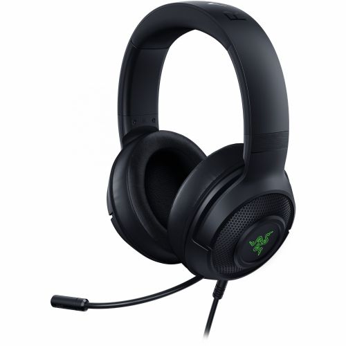 Razer Kraken V3 X žične igralne slušalke črne barve
