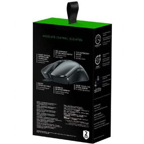 Gaming miška Razer Viper 8KHz, žična, USB-A, črna