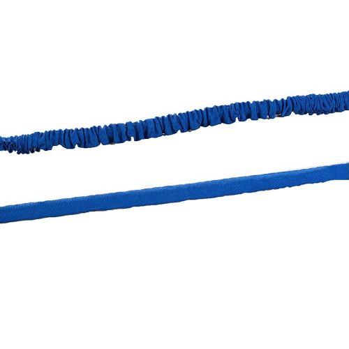 Extendable garden hose 45m for watering 7 functions blue