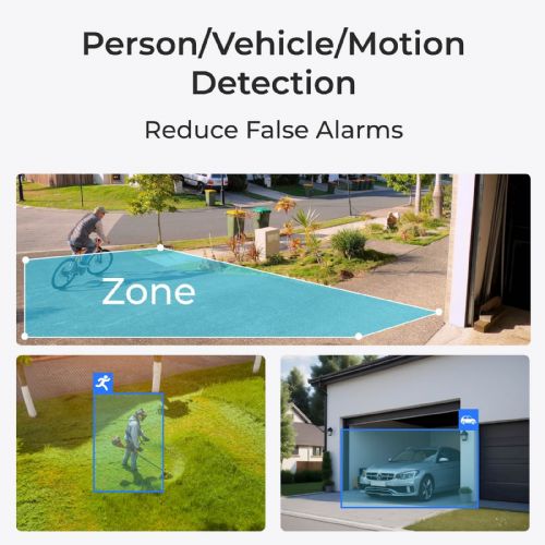 Kamera Reolink IP Argus serija B350, 4K, zunanja, baterijska, barvni nočni vid (BWC4K01)