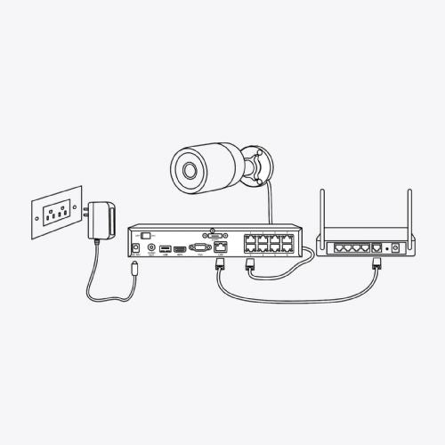 Reolink Ip Kamera ColorX serija P324 5MP, POE, 30m Nočni vid PC520AD2K01