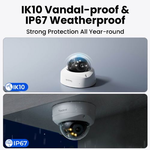 Reolink IP Kamera Duo serija P757 POE, 16MP, 180° stopinj, IK10 Odporna, Sled gibanja PCDUOB8K02