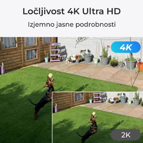 Reolink Ip Kamera serija P430 Zunanja, 4K, 8MP, 5x Optični zoom, POE PC811AB4K01