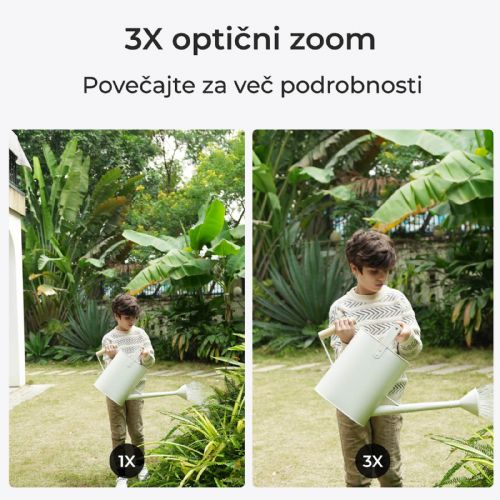 Kamera Reolink Ip serija P434 4K, Zunanja, Barvni nočni vid, 3x optični zoom, POE P434