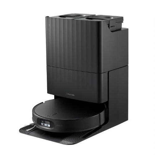 Roborock Qrevo Edge 2 Robot Vacuum Cleaner 25,000 Pa, Self-Cleaning Station, Ultra-Slim Design, Reactive AI, Black