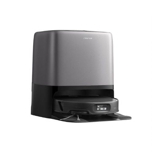 Roborock Saros 20 Neo Robot Vacuum Cleaner, Self-Cleaning Station, 36,000 Pa Suction Power, RetractSense Navigation, Dual Rotating Mops, Reactive AI Obstacle Avoidance, Black