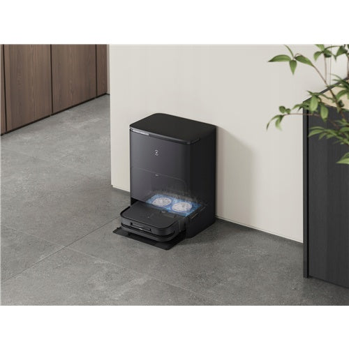 Ecovacs Deebot X5 Omni Robot Vacuum Cleaner, Including All In One Omni Station, Black