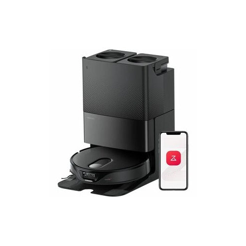 Robotski sesalnik Roborock Qrevo Slim, vključno z priklopno postajo 3.0, črna