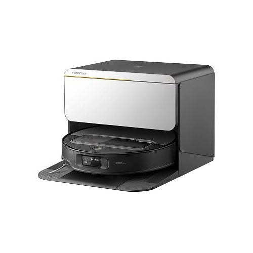 Robotski sesalnik Roborock Saros Z70 R&D, z vodnim priključkom (srebrn/črn, ročica OmniGrip, večnamenska priklopna postaja 4.0)