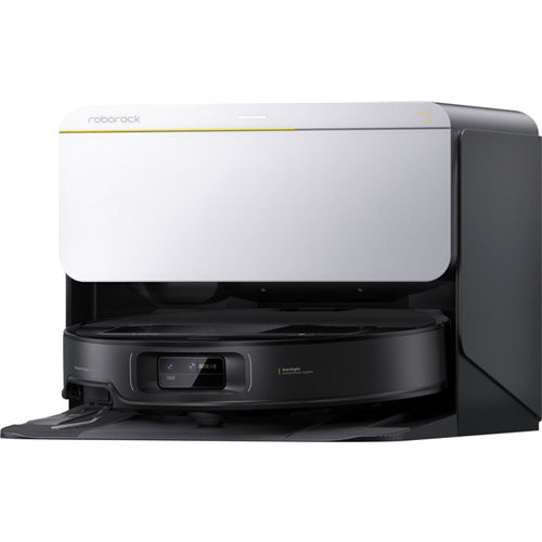 Robotski sesalnik Roborock Saros Z70 R&D, z vodnim priključkom (srebrn/črn, ročica OmniGrip, večnamenska priklopna postaja 4.0)