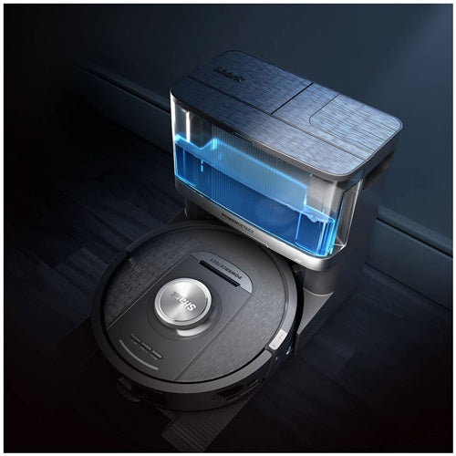 Robotski sesalnik Shark PowerDetect NeverTouch 2 v 1, mokro in suho čiščenje, LiDAR senzor, 110 min delovanja, za vse vrste tal, brez vrečke