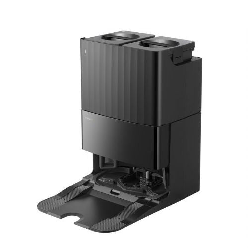 Robotski sesalnik Roborock Qrevo 5AE (črn, z večnamensko polnilno postajo, 12.000 Pa, Lidar)