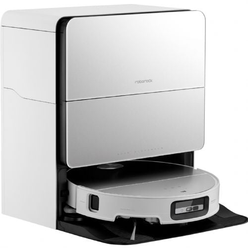 Robotski sesalnik Roborock Saros 10 (bel, vključno z RockDock Ultra)