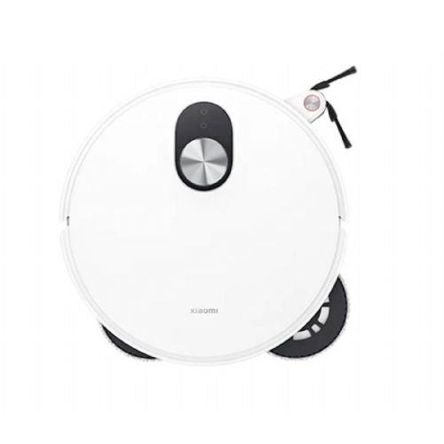 Robotski sesalnik Xiaomi 5 EU bel, čistilna postaja, mokro in suho čiščenje, 20.000 Pa sesalna moč, 5.200 mAh baterija, LiDAR navigacija