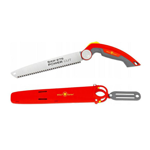 Wolf Garten 275 hand saw, with case (red/gray, 27.5 cm)