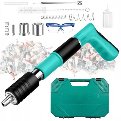 Dexxer Renew Force NAIL-ER100 concrete nailer, nails 15–50 mm, 200 nails, case