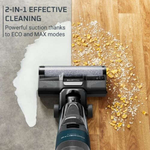 Brezžični pokončni sesalnik Rowenta X-Clean 2 GZ2251E0, mokro in suho čiščenje 2 v 1, 35 min delovanja, samodejno čiščenje