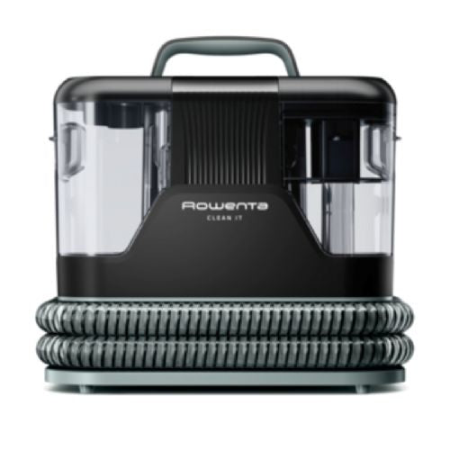 Čistilnik madežev Rowenta Clean It IN5021F0, 400 W, 1,8 l posoda, 5 m kabel, črna