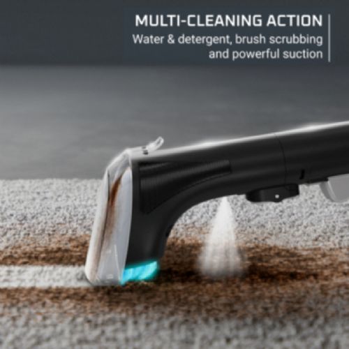 Čistilnik madežev Rowenta Clean It IN5021F0, 400 W, 1,8 l posoda, 5 m kabel, črna